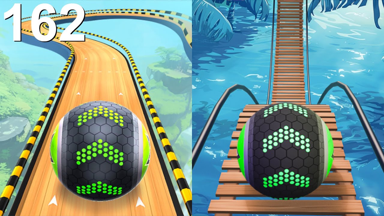 Скоростной забег Going Balls, забавные фейлы на всех уровнях, сложные уровни для Android и iOS (162)