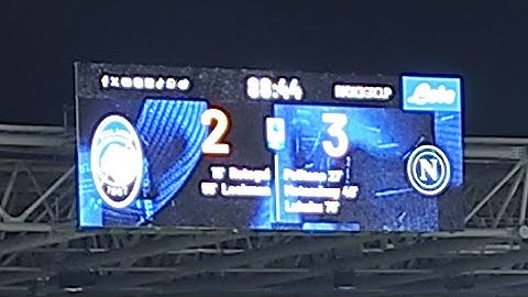 ⚫ ATALANTA - NAPOLI 2-3 🔵 |  BRUCIA PERDERE COSÌ...