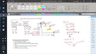 4 Horizontal launch example