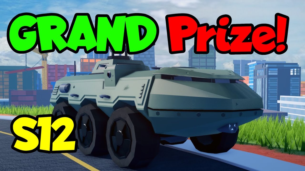 Goliath! Season 12 GRAND Prize! (Roblox Jailbreak) YouTube