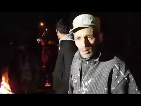 ვალეში მუშებმა აქცია გამართეს