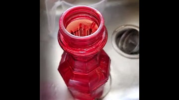 How to make hummingbird nectar.  #shorts