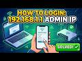 How to Login to http://192.168.1.1 Admin IP?