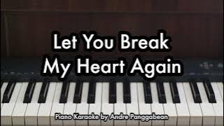 Let You Break My Heart Again - Laufey & Philharmonia Orchestra | Piano Karaoke by Andre Panggabean