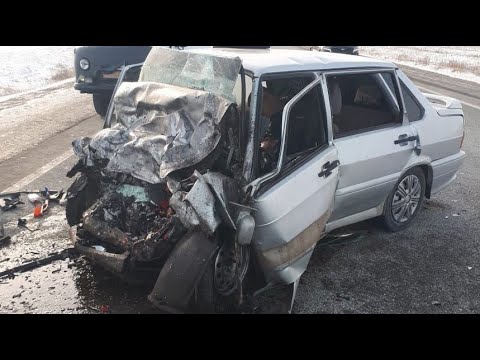 Умереть в своей полосе: момент смертельной аварии в Оренбургской области