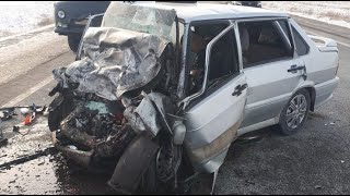 Умереть в своей полосе: момент смертельной аварии в Оренбургской области