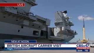 British ship at Naval Station Mayport | HMS Queen Elizabeth in Florida