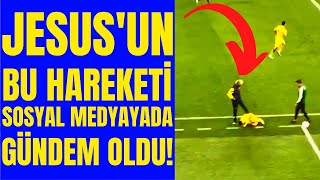 Fenerbahçe teknik direktörü Jorge Jesus'un yerde yatan oyuncuya tepkisi gündem oldu!