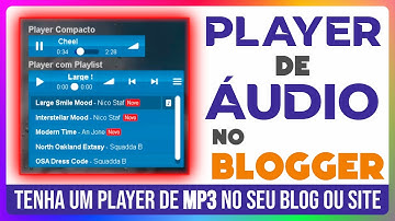 Player de Áudio no Blogger - 2021 #blogger #playerdeaudio