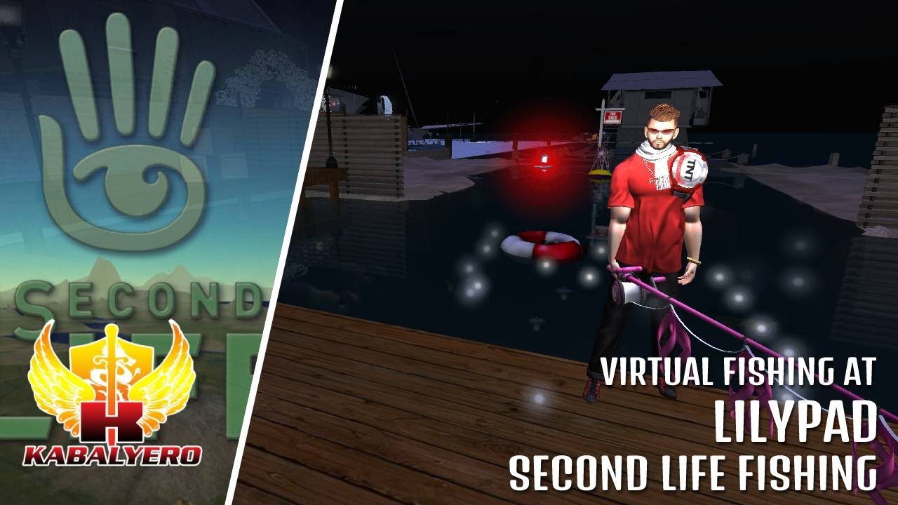 Virtual Fishing At Lilypad In Second Life [02/07/2022] #Metaverse # ...