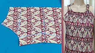 शोल्डर डोरी वाला कुर्ती डिजाइन || How To Make Shoulder Dori Kurti Cutting and Stitching in easy way.