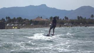 russian kite student mallorca kitesurfing school www kitemallorca com yuri alejandose