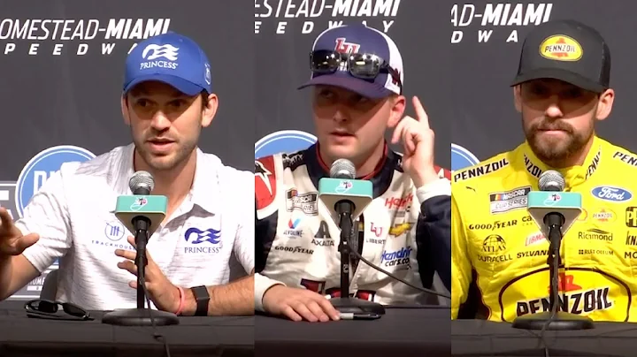 Ryan Blaney, William Byron, Daniel Suarez React to...