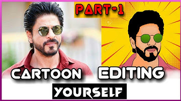 Cartoon Editing in mobile | Vector portrait | Mr Editor 007