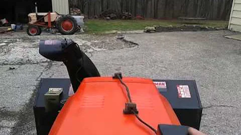 Case 446 snow blower modifications