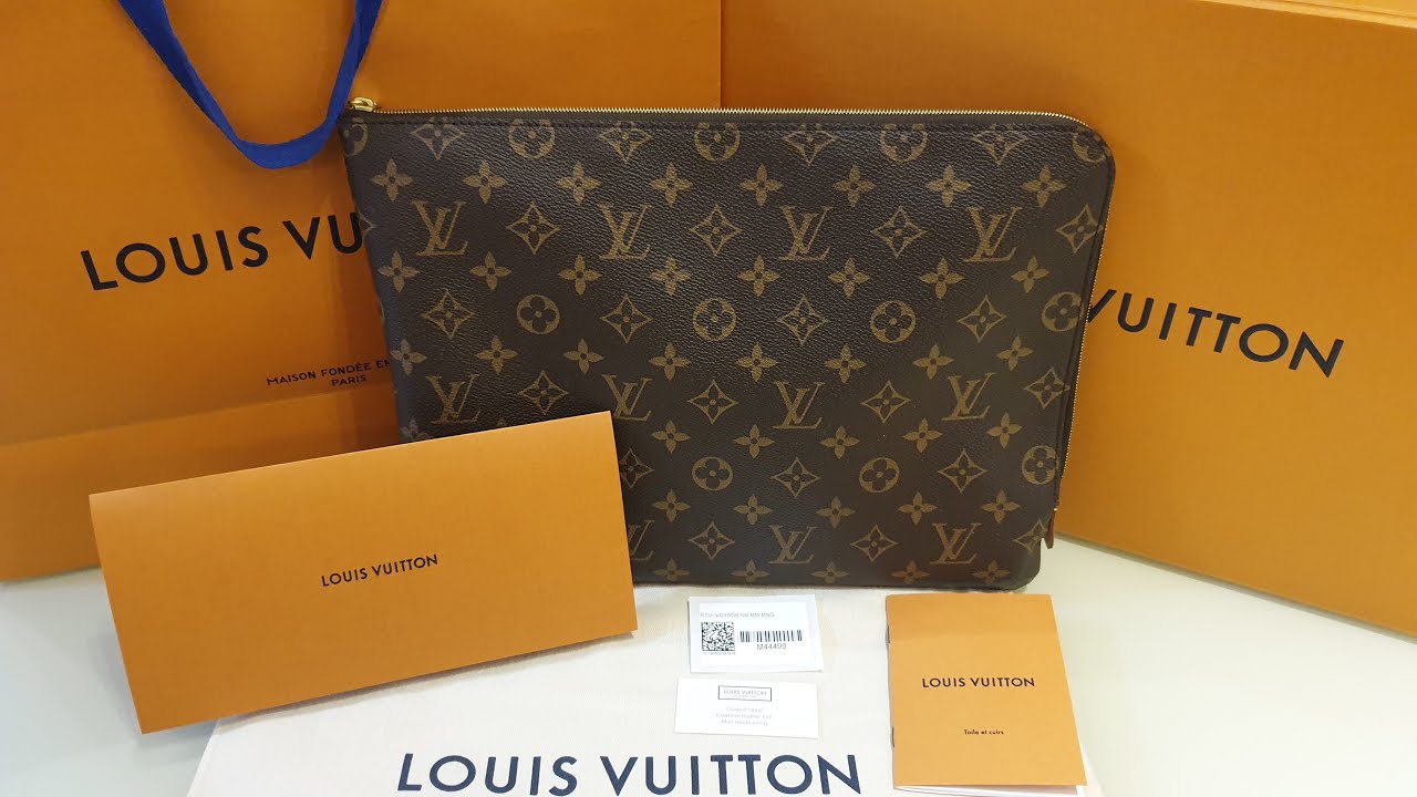 Louis Vuitton unboxing  Damier king size toiletry bag 
