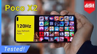 Tested! Poco X2 120Hz Gaming Performance Test - Can You Play Games @ 120 FPS On The Poco X2?