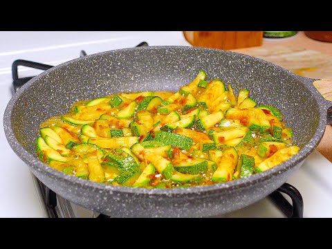 I&rsquo;ve never eaten such delicious zucchini! - fast and easy