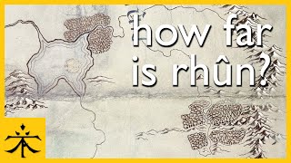 The True Location of the Mountains of Rhûn? | Map #Shorts