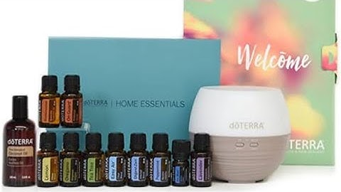Unboxing | Doterra home essential kit | doterra essential oil | lifestyle