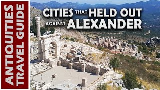 Cities in Turkey that Held Out Against Alexander the Great