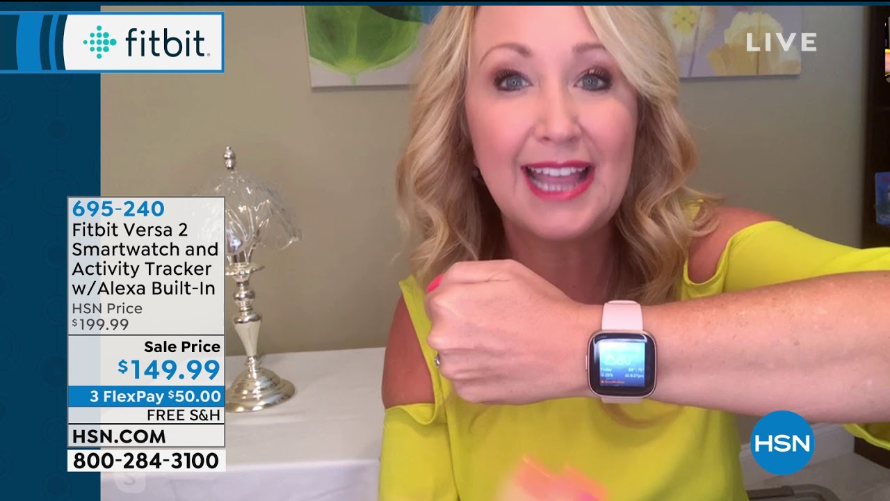 Fitbit Versa 2 Smartwatch and Activity Tracker with Alex... - YouTube