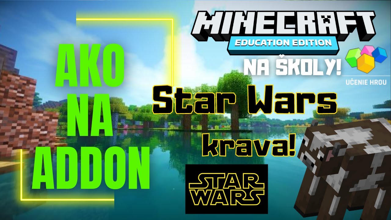 Minecraft Krava Minecraft addon 08 - Star Wars krava - vlastné zvuky v Minecrafte - YouTube