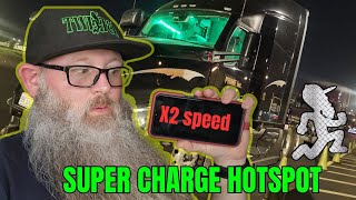 1 Setting for hotspots that double speeds and signal!! TRUCKING DATA