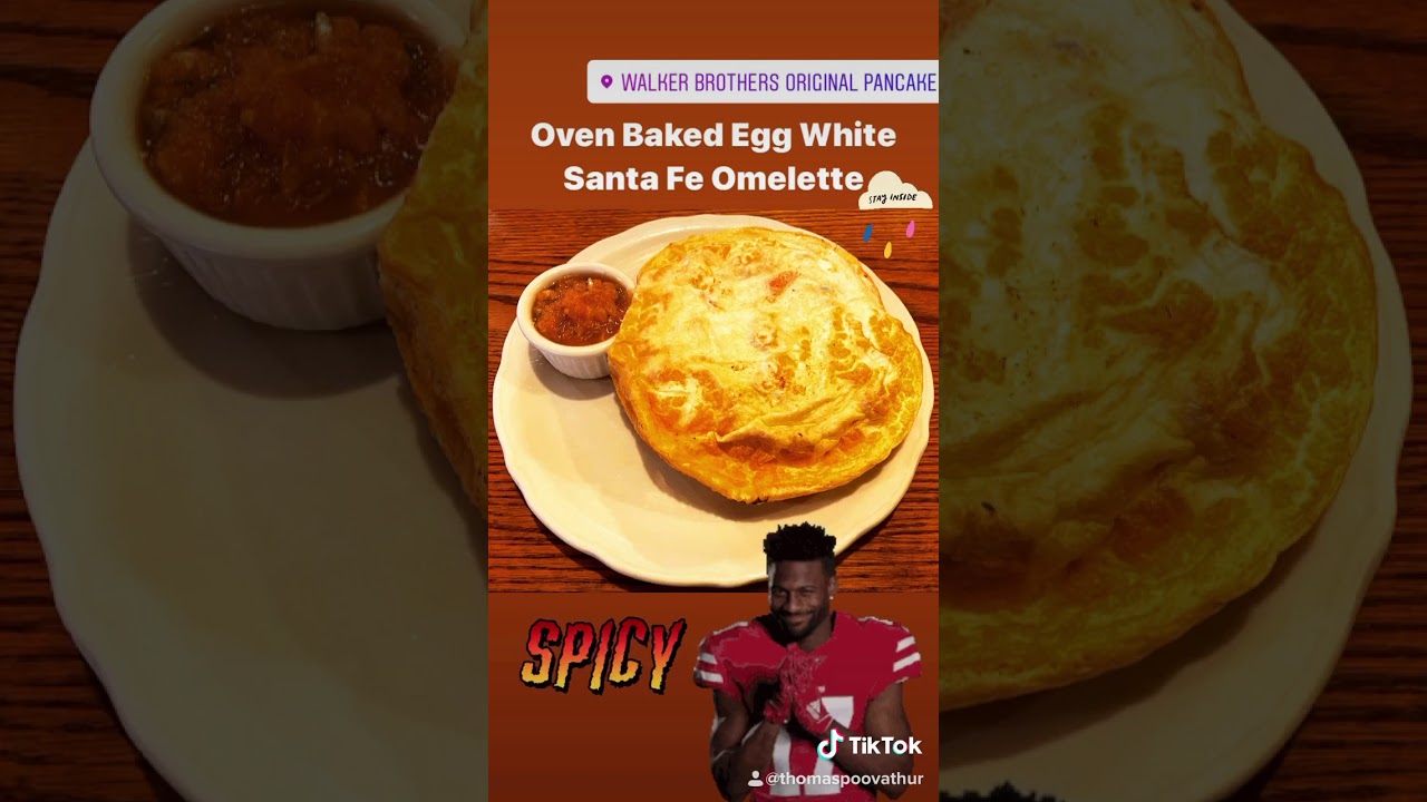 Oven Baked Egg White Santa Fe Omelette from Walker Bros. The Original Pancake House YouTube