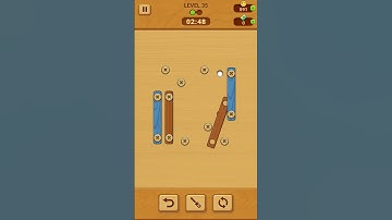 #level35 Woodle Wood Nuts and Bolts Screw Game #viral #gaming #shorts #viralshort 🔥