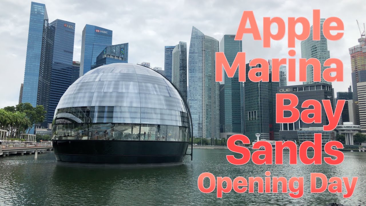 Apple Marina Bay Sands (MBS) Singapore - Opening Day