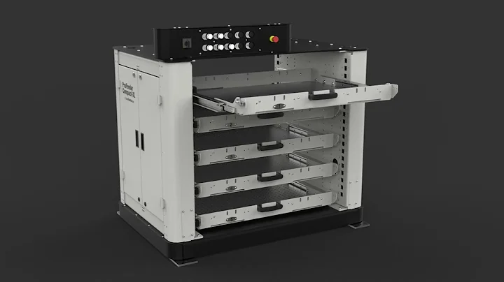 ProFeeder Compact XL - a short overview of spacious robot cell