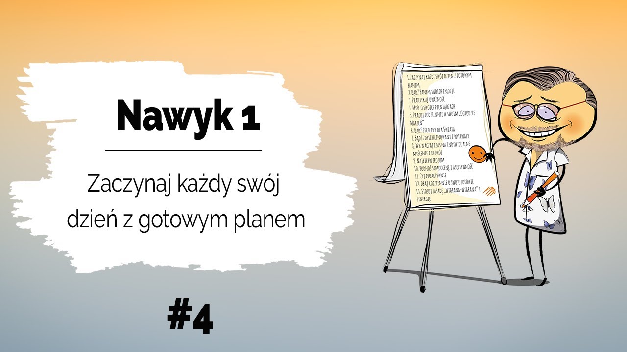 📙 Nawyk 1 - Zaczynaj każdy swój dzień z gotowym planem | Sztuka planowania #1