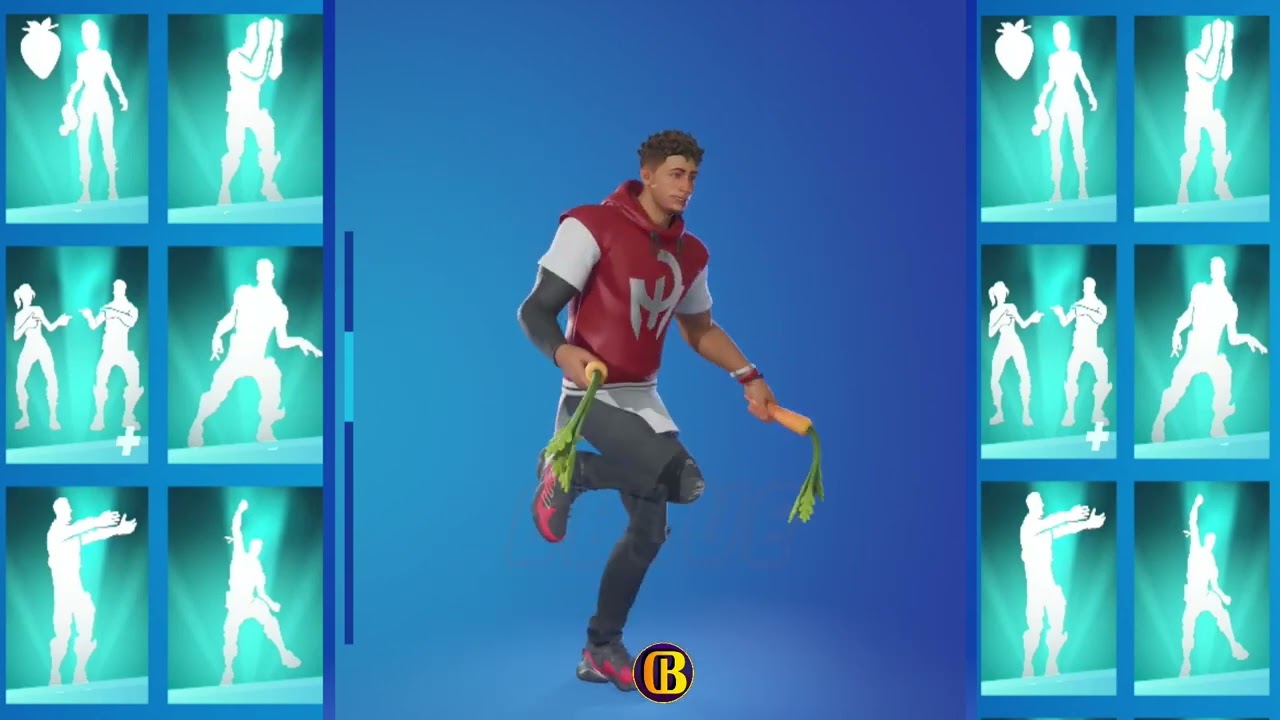 Patrick Mahomes All Icon Emotes & Dances All Emote Music   Fortnite