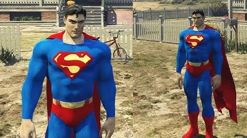 GTA v superman mod |V2.R2b- all power