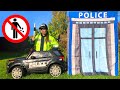 Lev play with POLICE STATION and Sidewalk Cops tells rules for Children