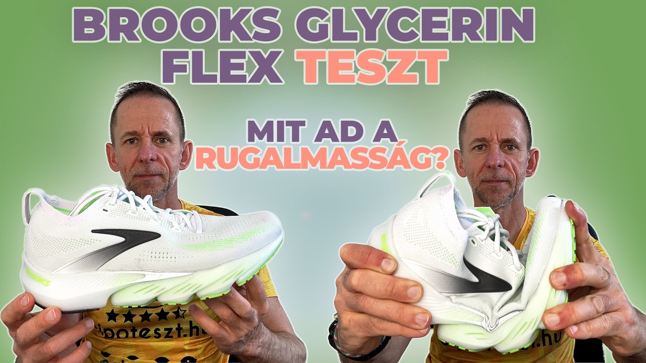 video Brooks Glycerin Flex futócipő