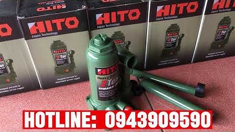 Con Đội Thủy Lực Hito 2 Tấn || Kích Thuỷ Lực 2 Tấn