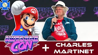 CHARLES MARTINET MARIO Panel – Awesome Con 2021