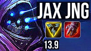 JAX vs SEJUANI (JNG) | 8/1/7, 1.4M mastery, Dominating | KR Master | 13.9