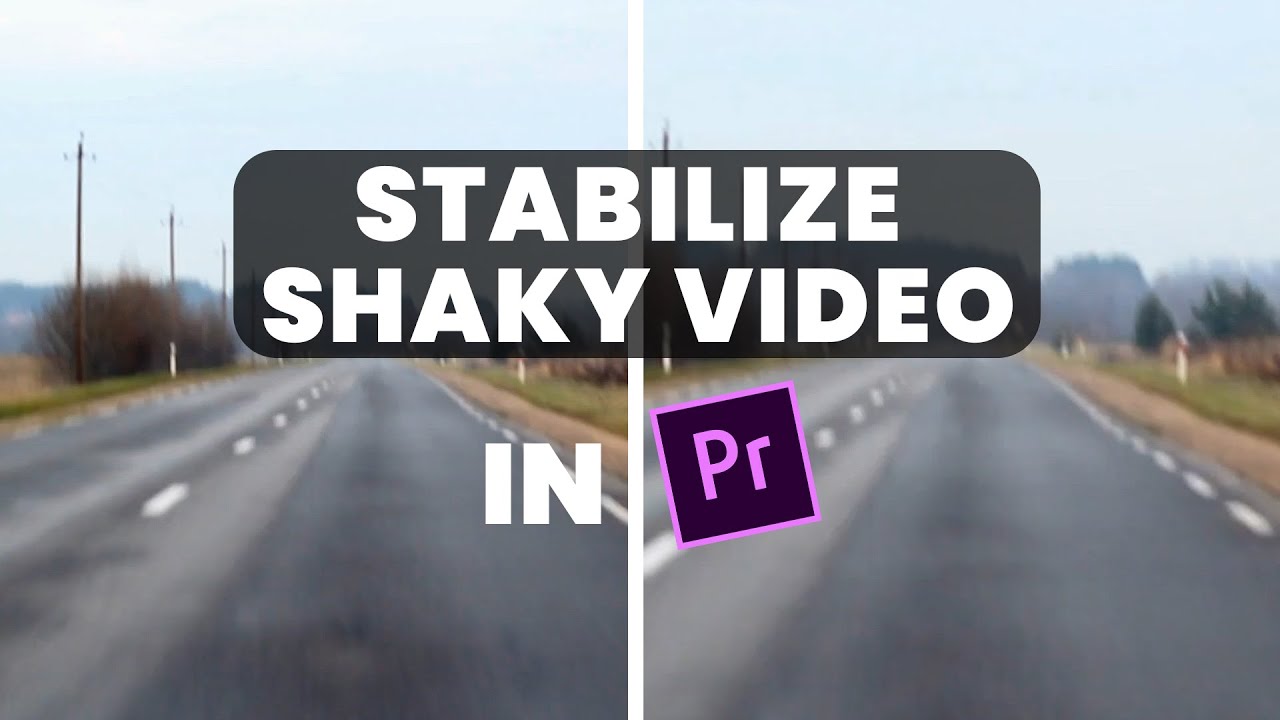 How to FIX SHAKY VIDEO with WARP STABILIZER in Premiere Pro in 2021