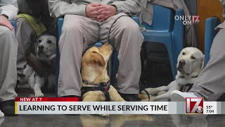 How NC service dogs are changing prisoners' lives