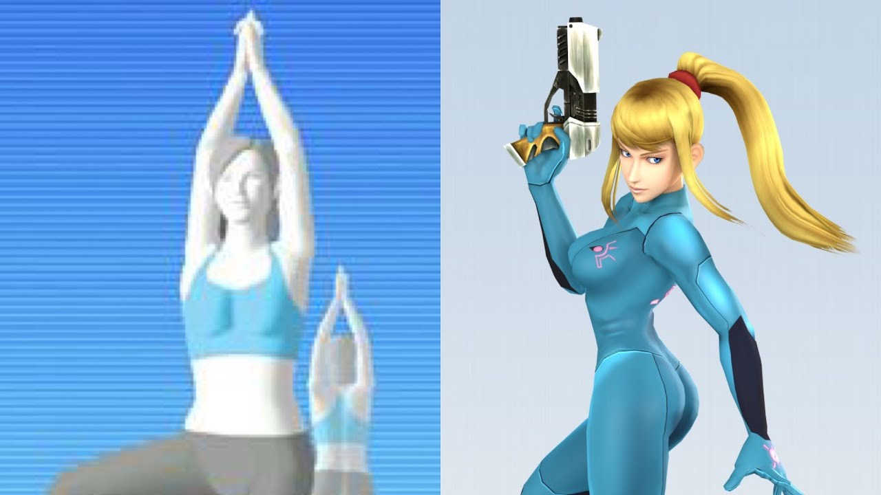 Zero Suit Samus Wii Fit Trainer