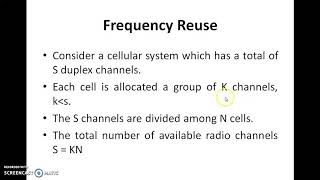 Frequency Reuse