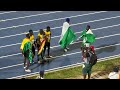 African games 2023 mens 4x100m finalghana vs nigeria battle for goldwhat a finish