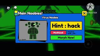cara mendapatkan virus noobie di find the noobie morphs