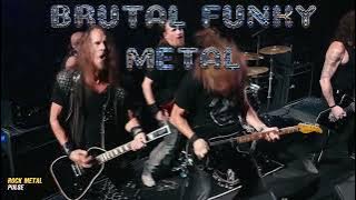 BRUTAL FUNKY METAL: Burn the Rhythm, Shatter the Melody | 1 HOUR - ROCK METAL PULSE