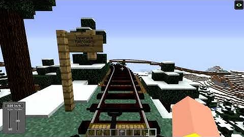 Minecraft Immersive Railroading Coaster 3