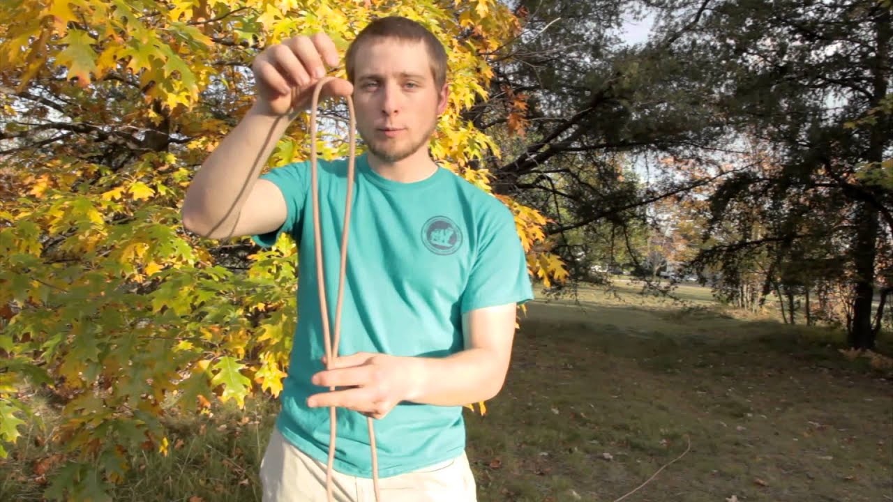 How to Tie Knots The Basic Slip Knot YouTube