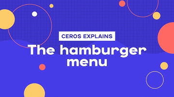 Design Decoded | Episode 2: The Hamburger Menu